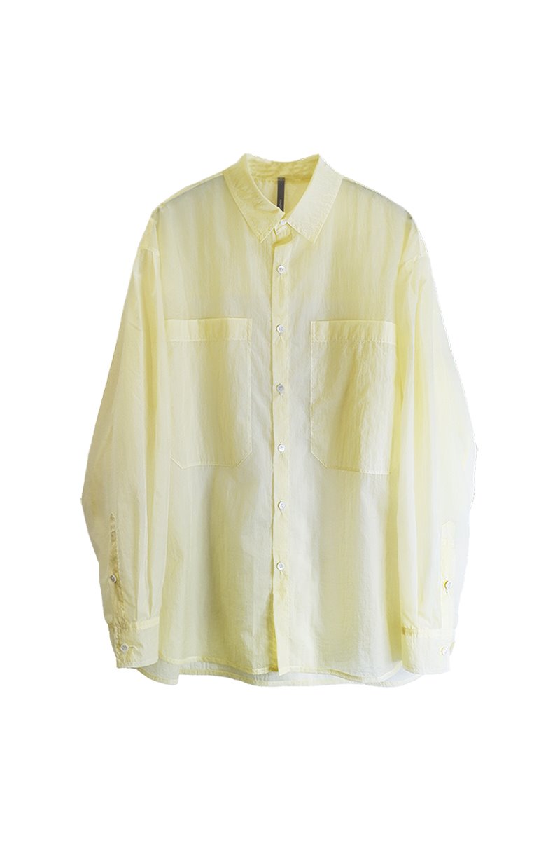 [nought] Frosted Shirt / Lemon
