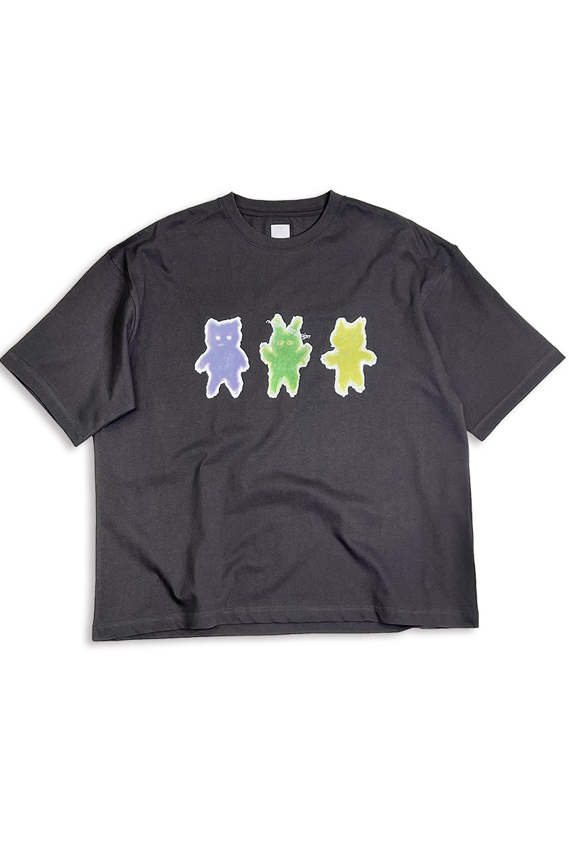 [nought] Odd Toys T-Shirt / Charcoal