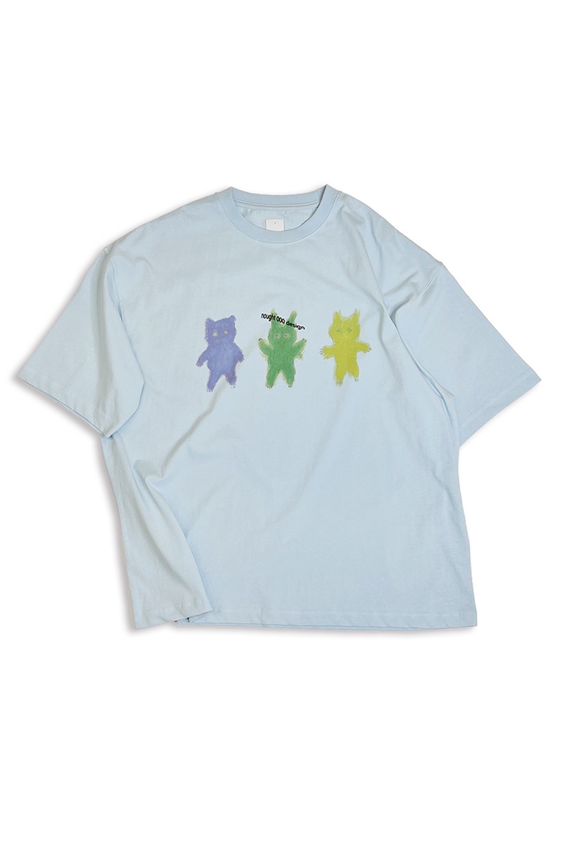 [nought] Odd Toys T-Shirt / Sky Blue