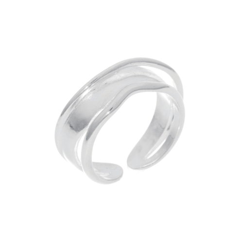 6A [SILVER925] Tritik Open Ring