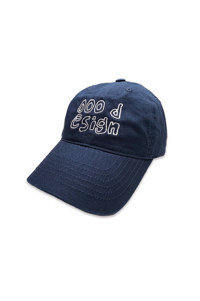 [nought] 000 Design Ball Cap / Navy