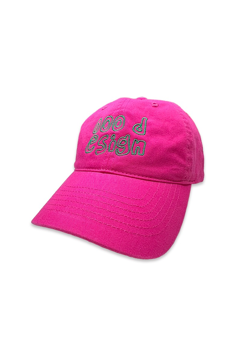 [nought] 000 Design Ball Cap / Pink