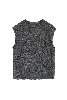 [nought] Rugged Boucle Vest / Charcoal