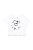 [MILLO WOMEN] Typography Crop T-Shirt  / White
